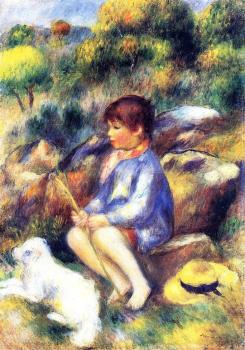 Pierre Auguste Renoir : Young Boy by the River